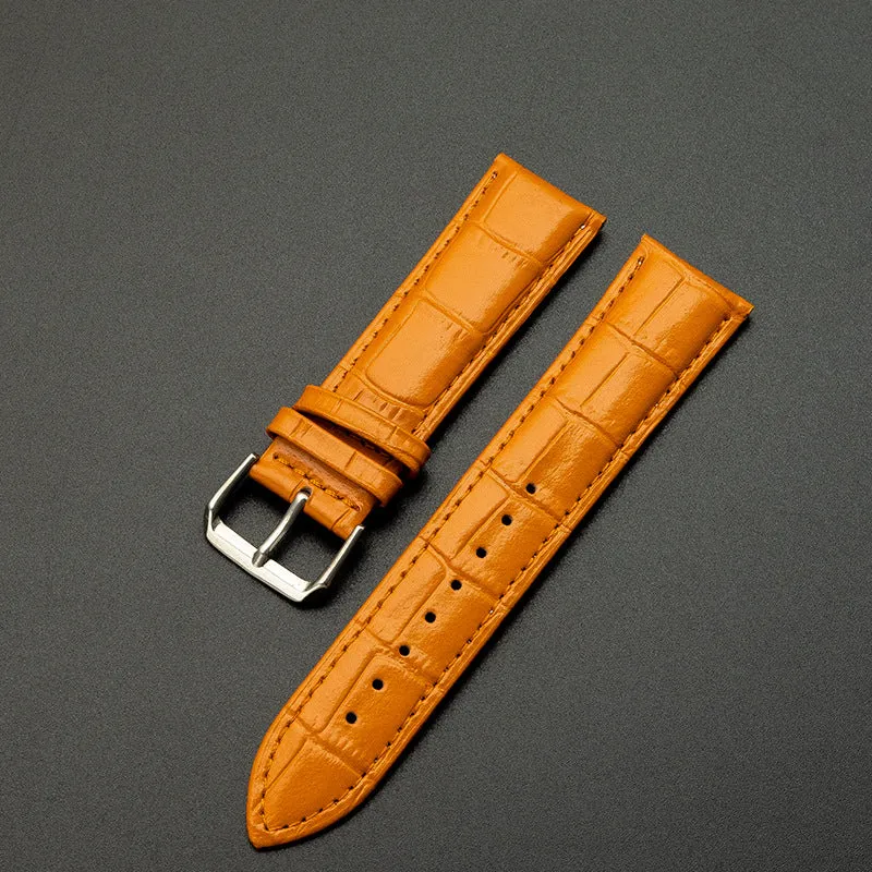 INSTOCK-High quality genuine leather watch strap