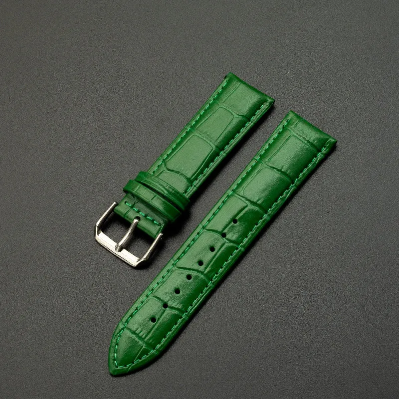 INSTOCK-High quality genuine leather watch strap