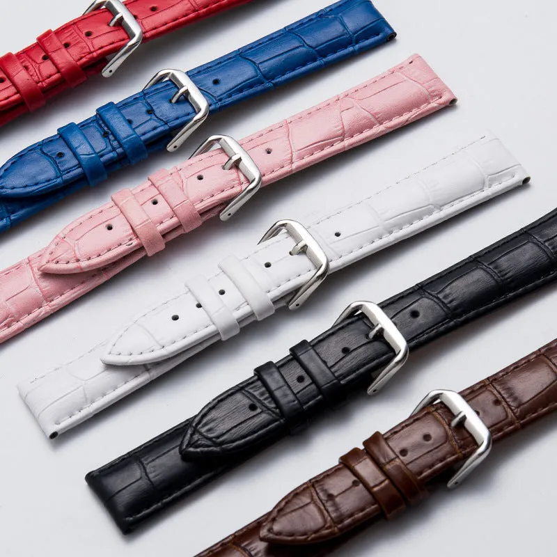 INSTOCK-High quality genuine leather watch strap