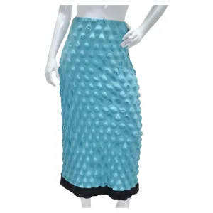 Issey Miyake 1990s Blue Bubble Skirt