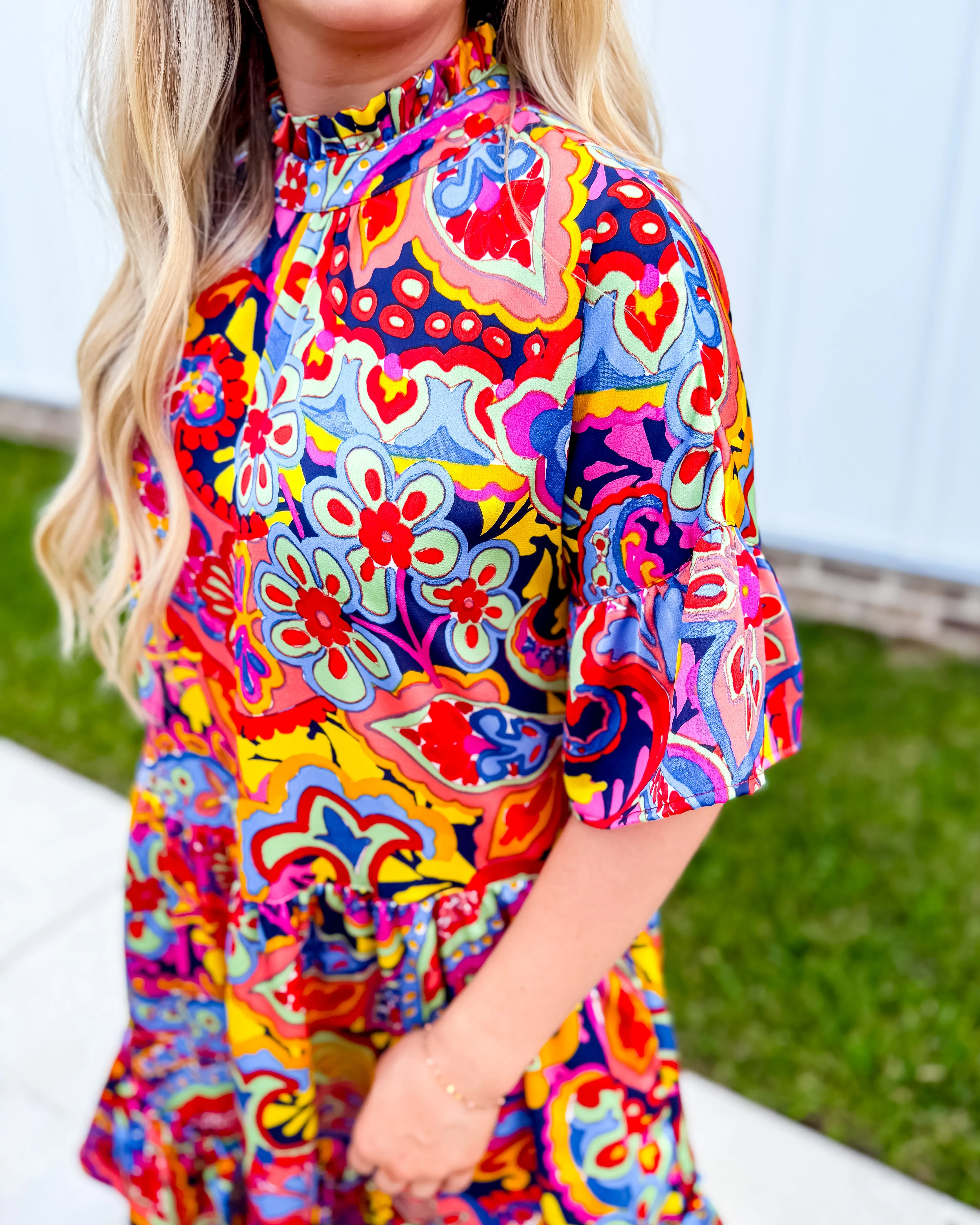 Ivy Jane | Popping Paisley Dress