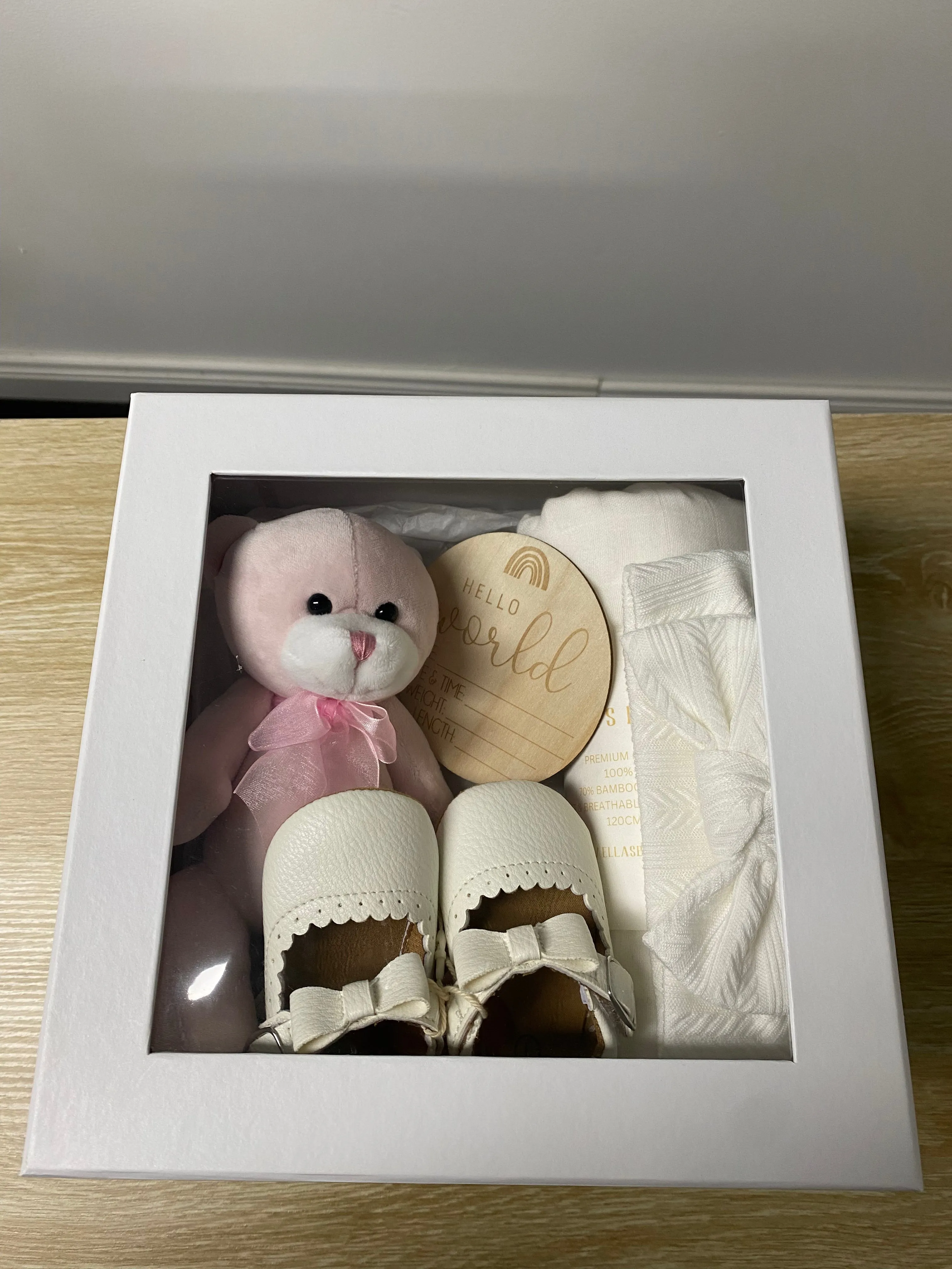 Ivy White Baby Gift Box