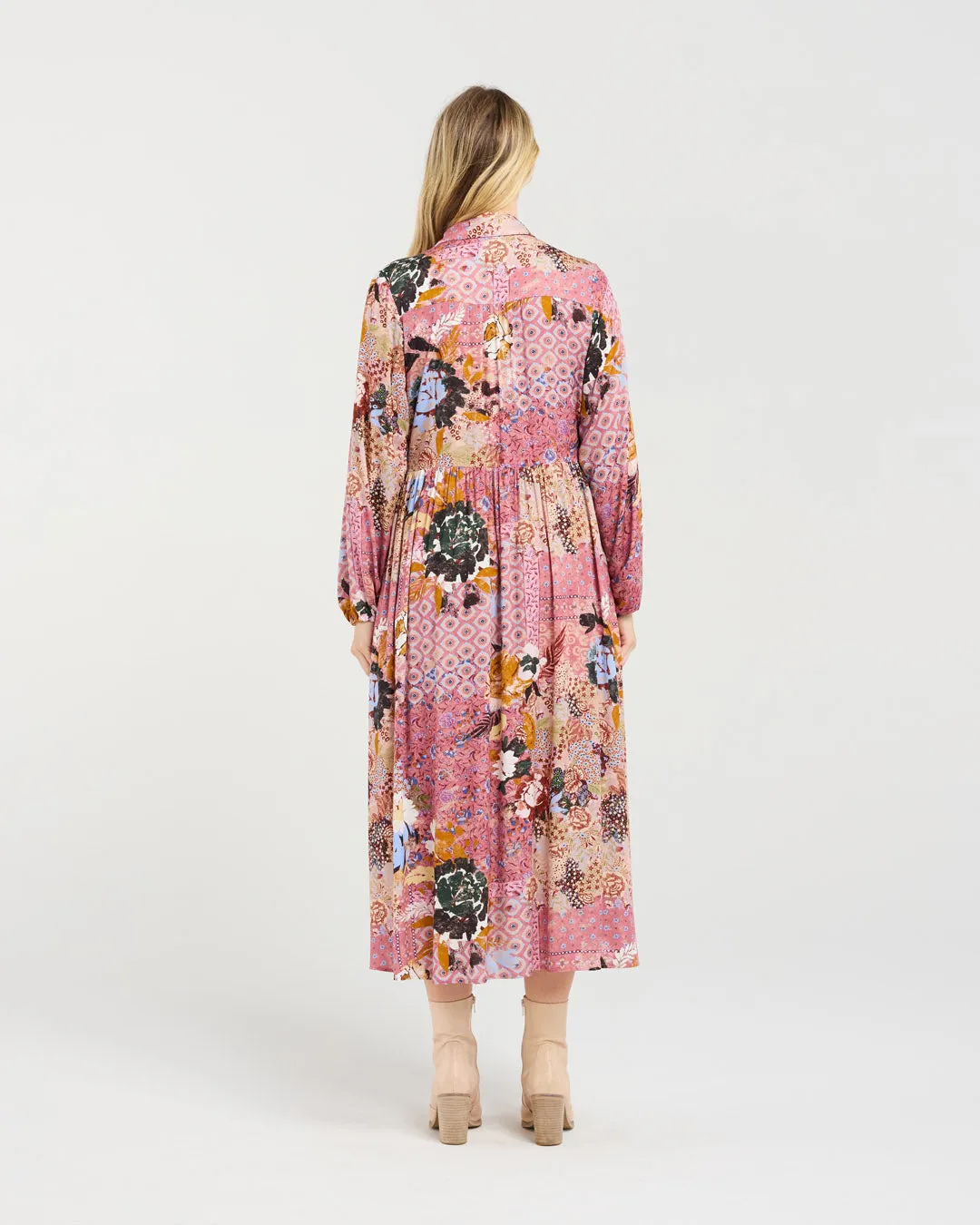 Jane Button Placket Dress