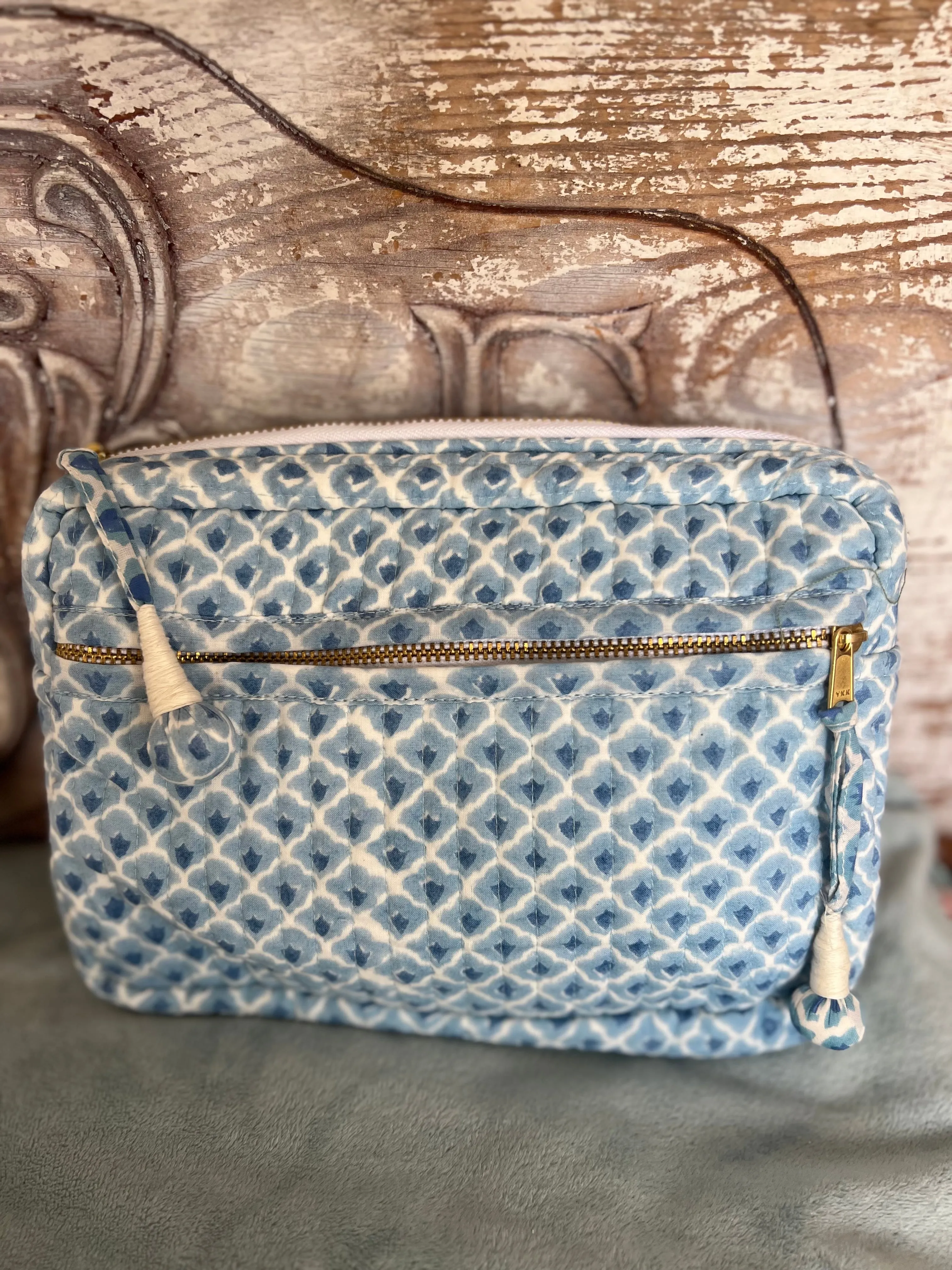Jane Haveli Cosmetic Bag square/Blue