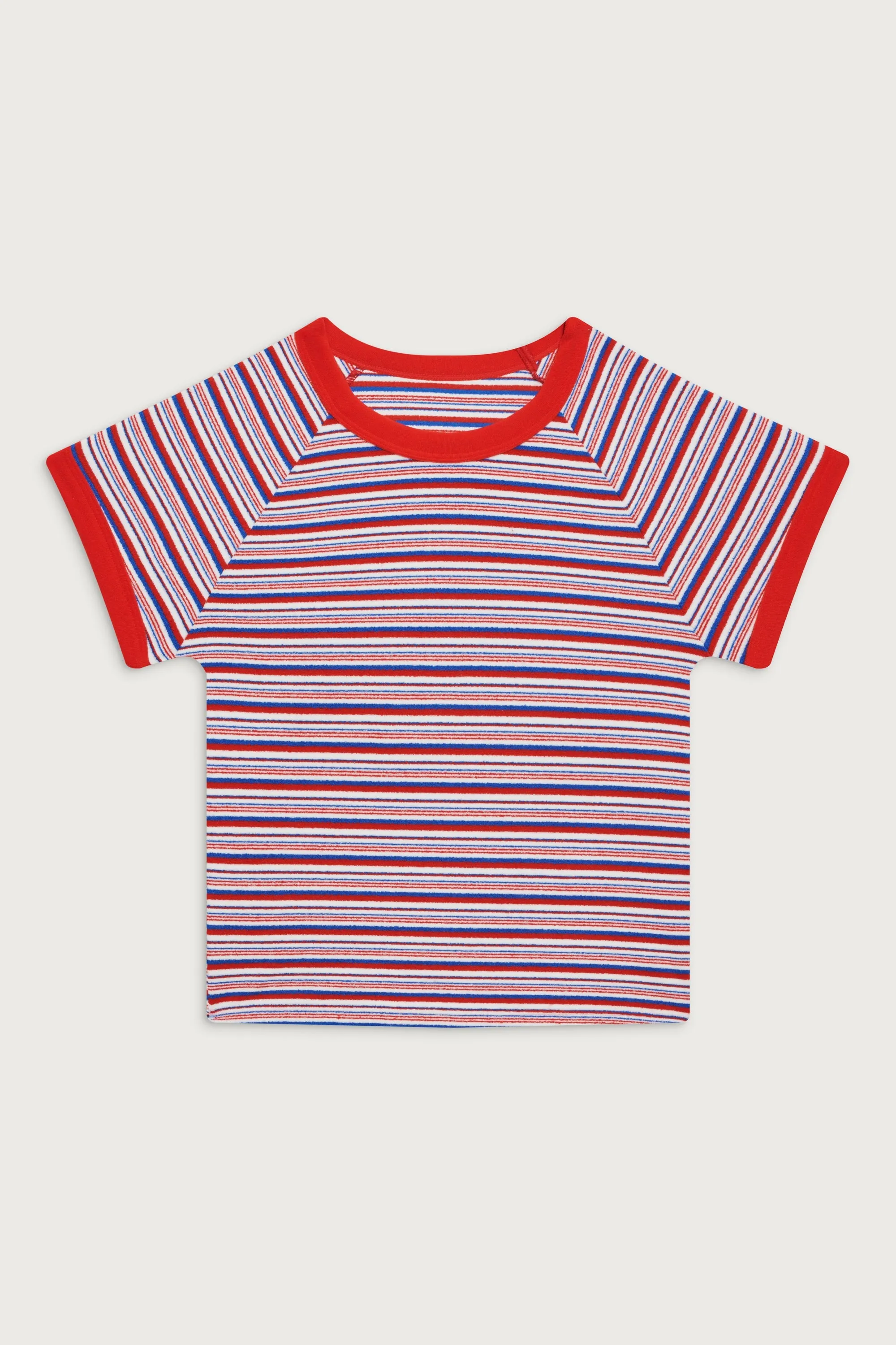 Jane Terry Cropped Tee - American Summer