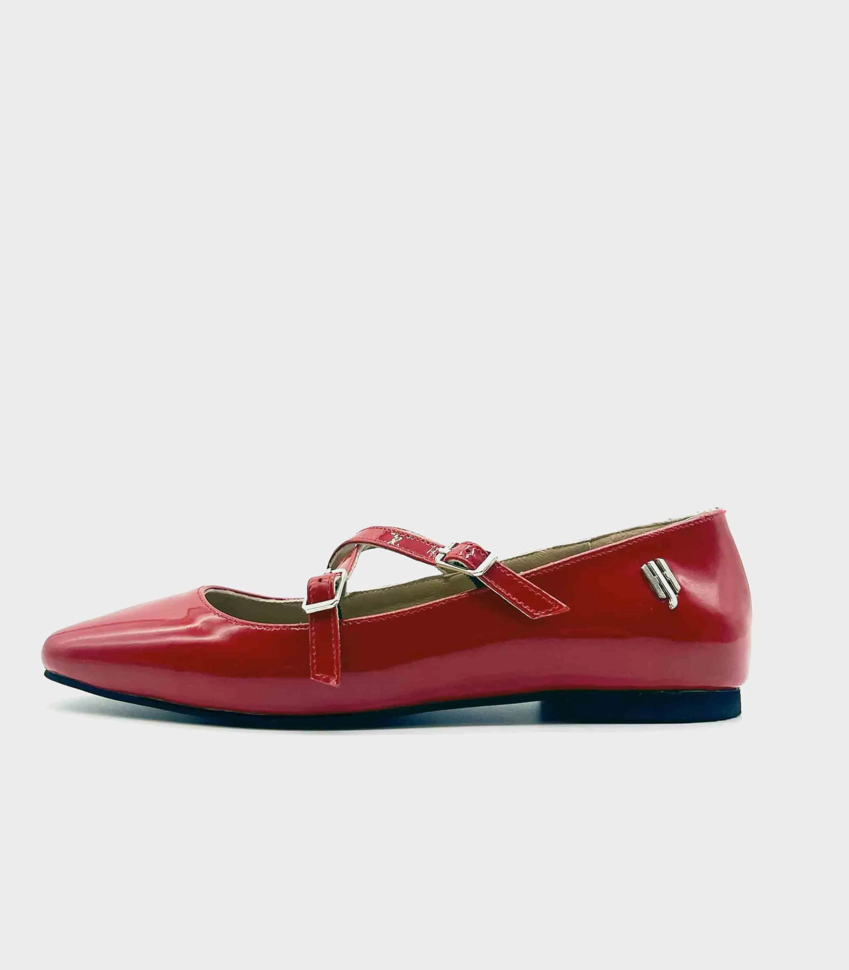 Jayda Shoes - Double Crosser Ballet Flats