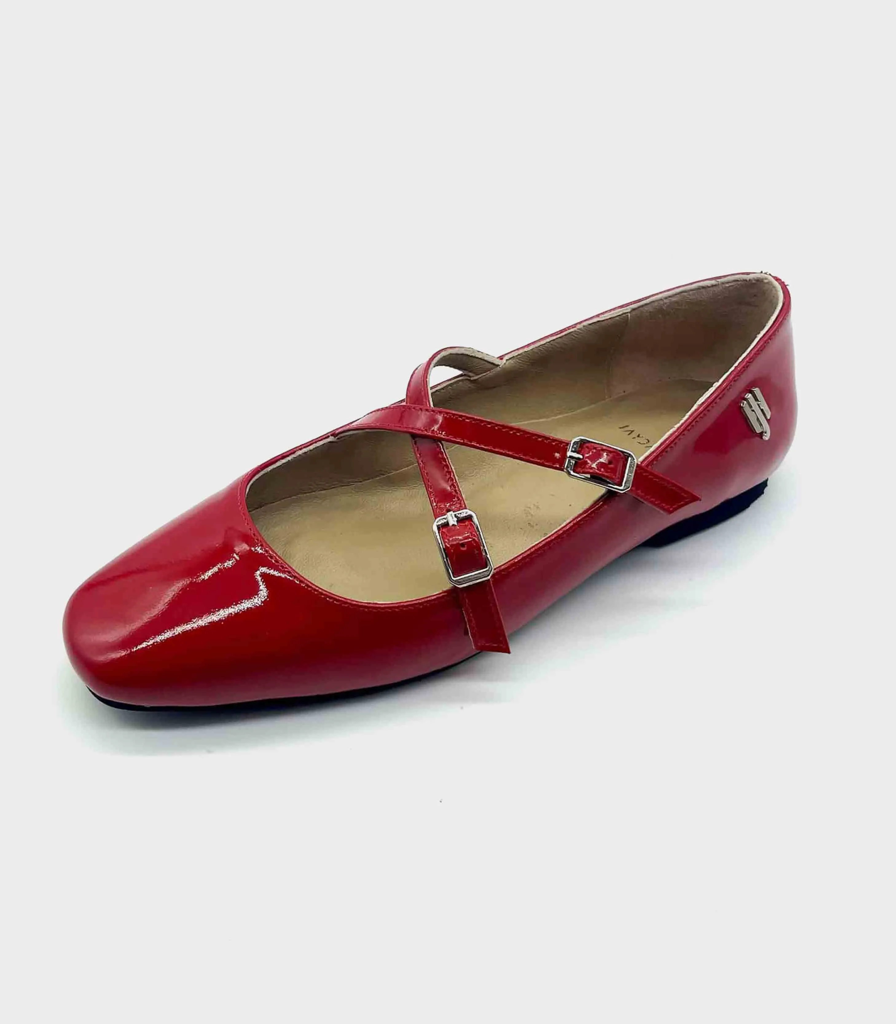 Jayda Shoes - Double Crosser Ballet Flats