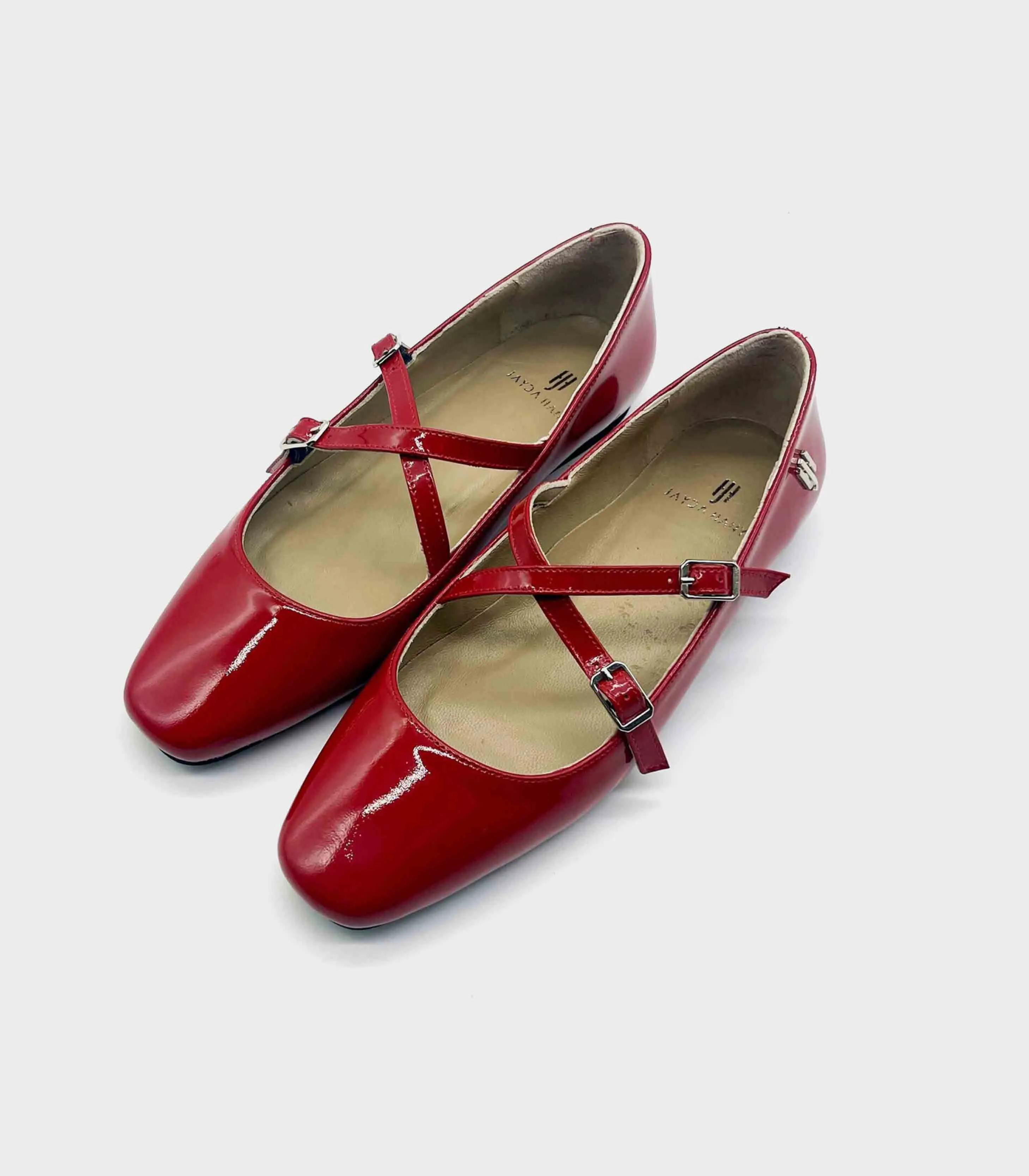 Jayda Shoes - Double Crosser Ballet Flats