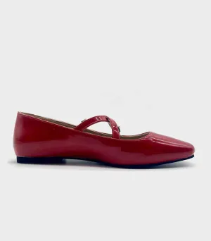 Jayda Shoes - Double Crosser Ballet Flats