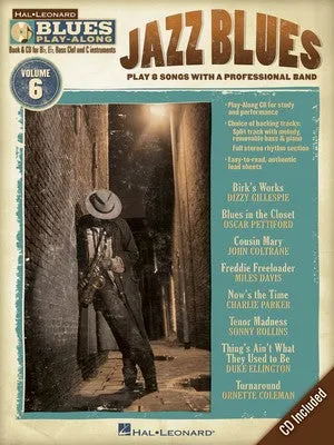 JAZZ BLUES PLAY ALONG V6 BK/CD (O/P)