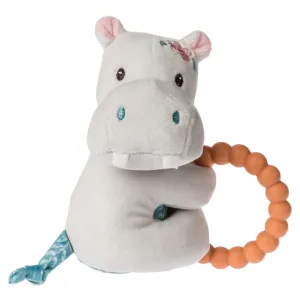 Jewel Hippo Teether Rattle – 6″
