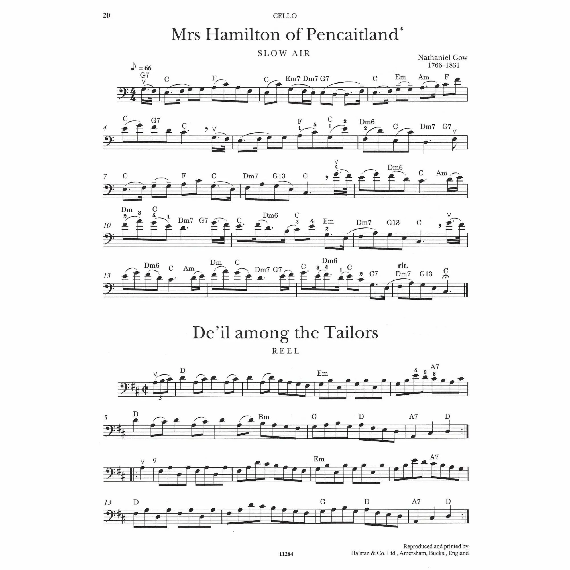 Jigs, Reels & More for Cello and Piano (Complete)