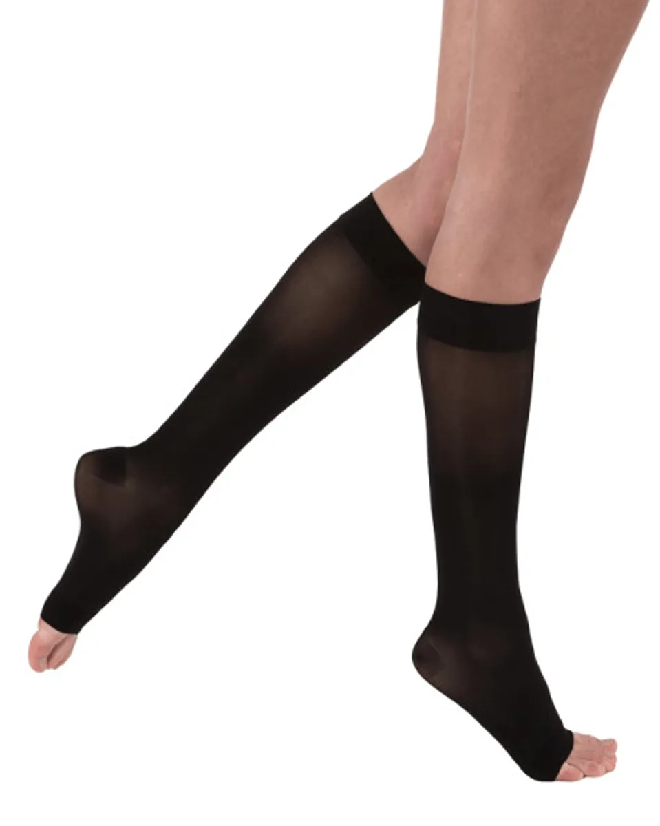 Jobst Ultrasheer Knee Highs OPEN TOE 20-30 mmHg