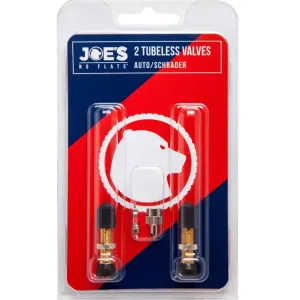 Joe's No Flats Tubeless Schrader Valve Kit