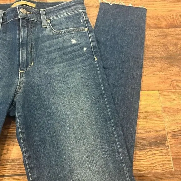 Joes High Rise Distressed Skinny Ankle Jean