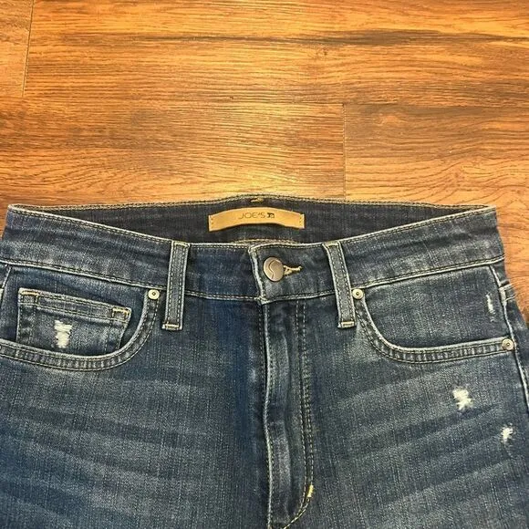 Joes High Rise Distressed Skinny Ankle Jean