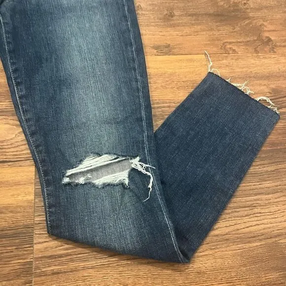 Joes High Rise Distressed Skinny Ankle Jean