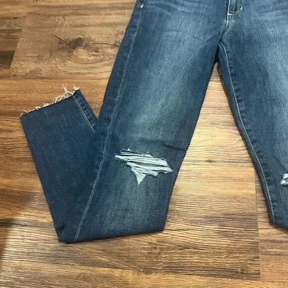 Joes High Rise Distressed Skinny Ankle Jean