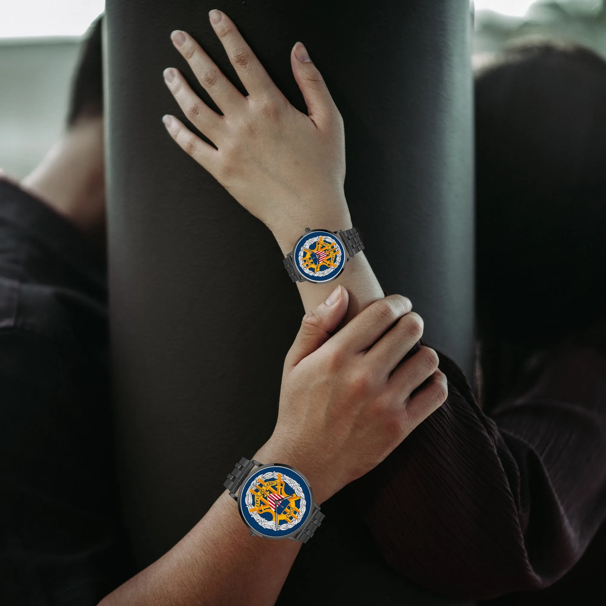 Joint Chiefs of Staff Steel Strap Quartz Watch