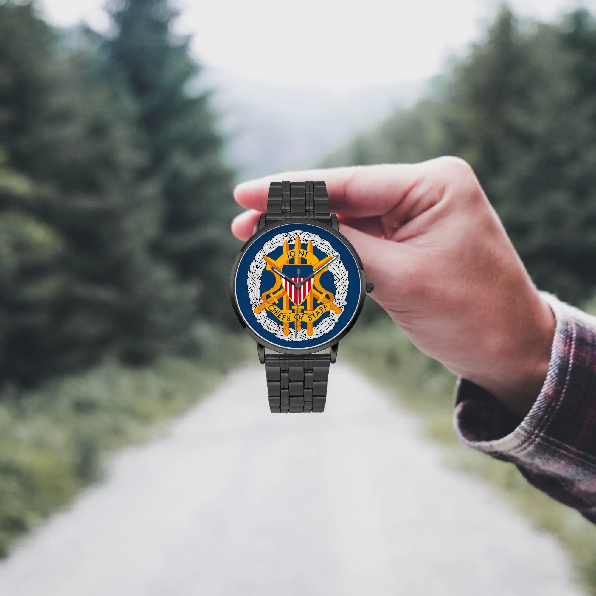 Joint Chiefs of Staff Steel Strap Quartz Watch