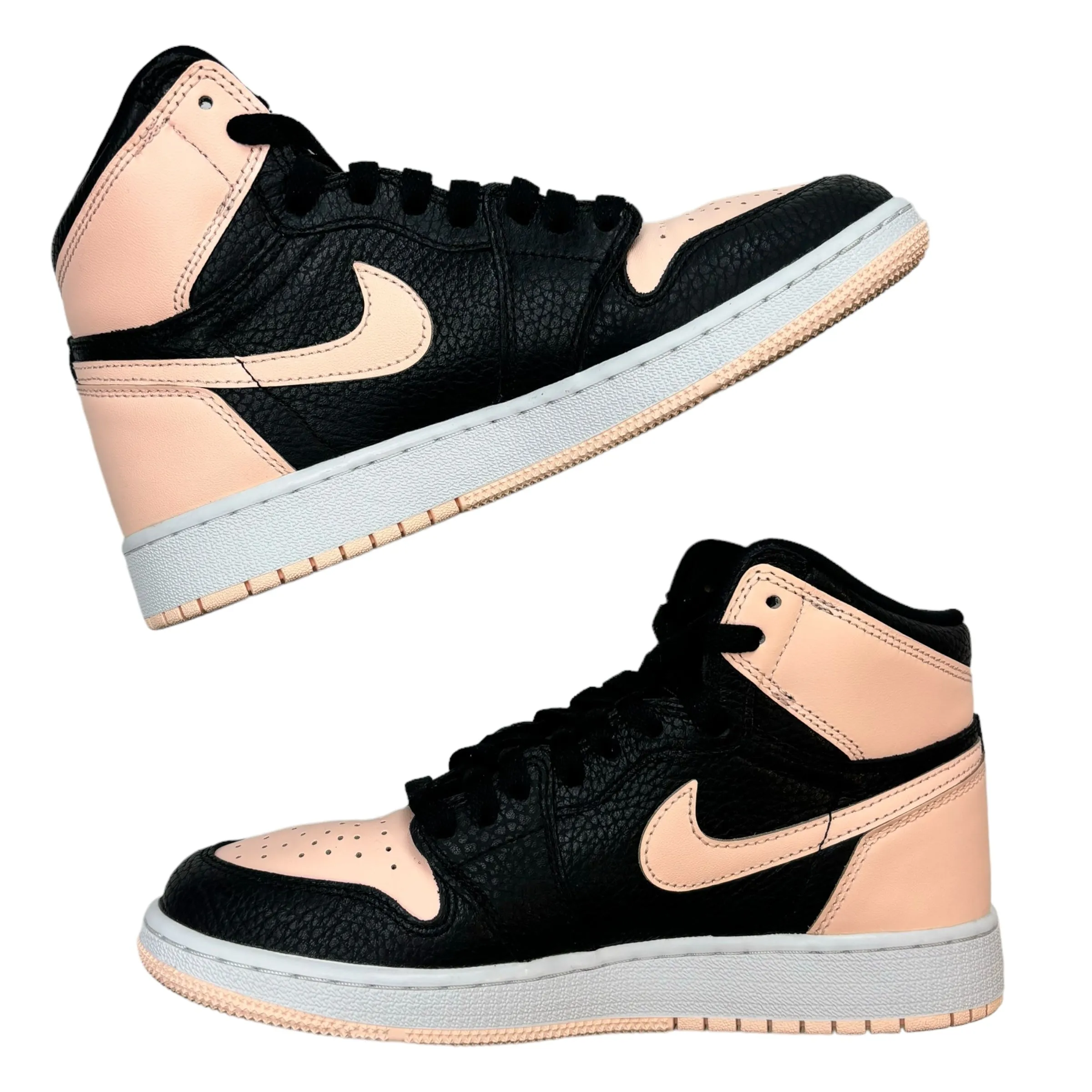 Jordan 1 Retro High Black Crimson Tint (GS) (Used)