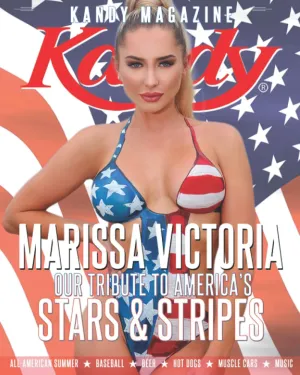 KANDY MAGAZINE  TRIBUTE TO AMERICA'S STARS & STRIPES