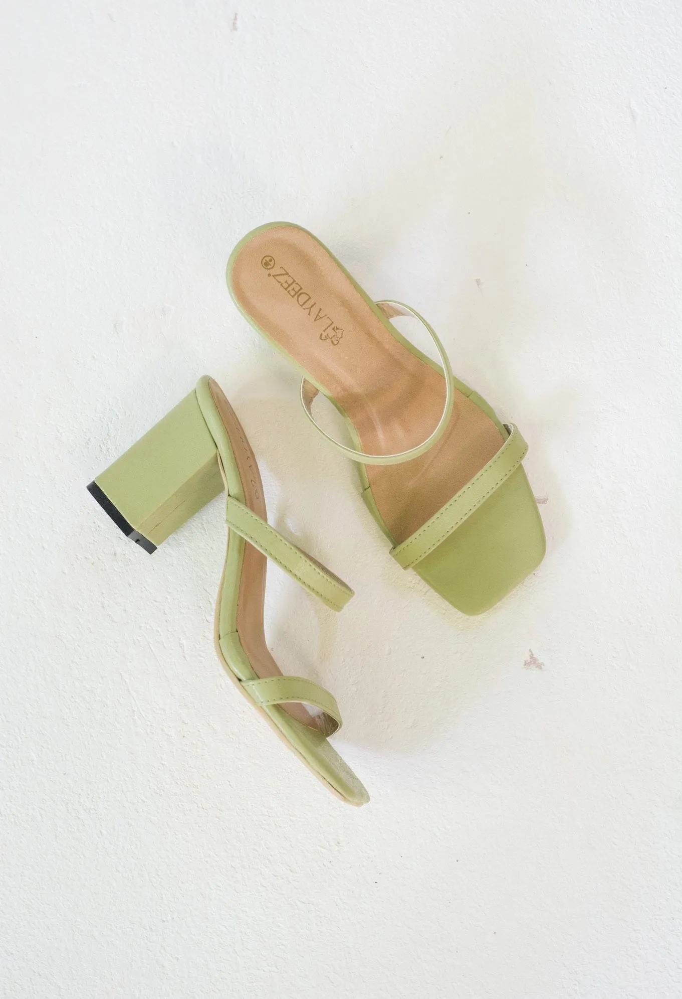 Katya Two Strap Block Heels