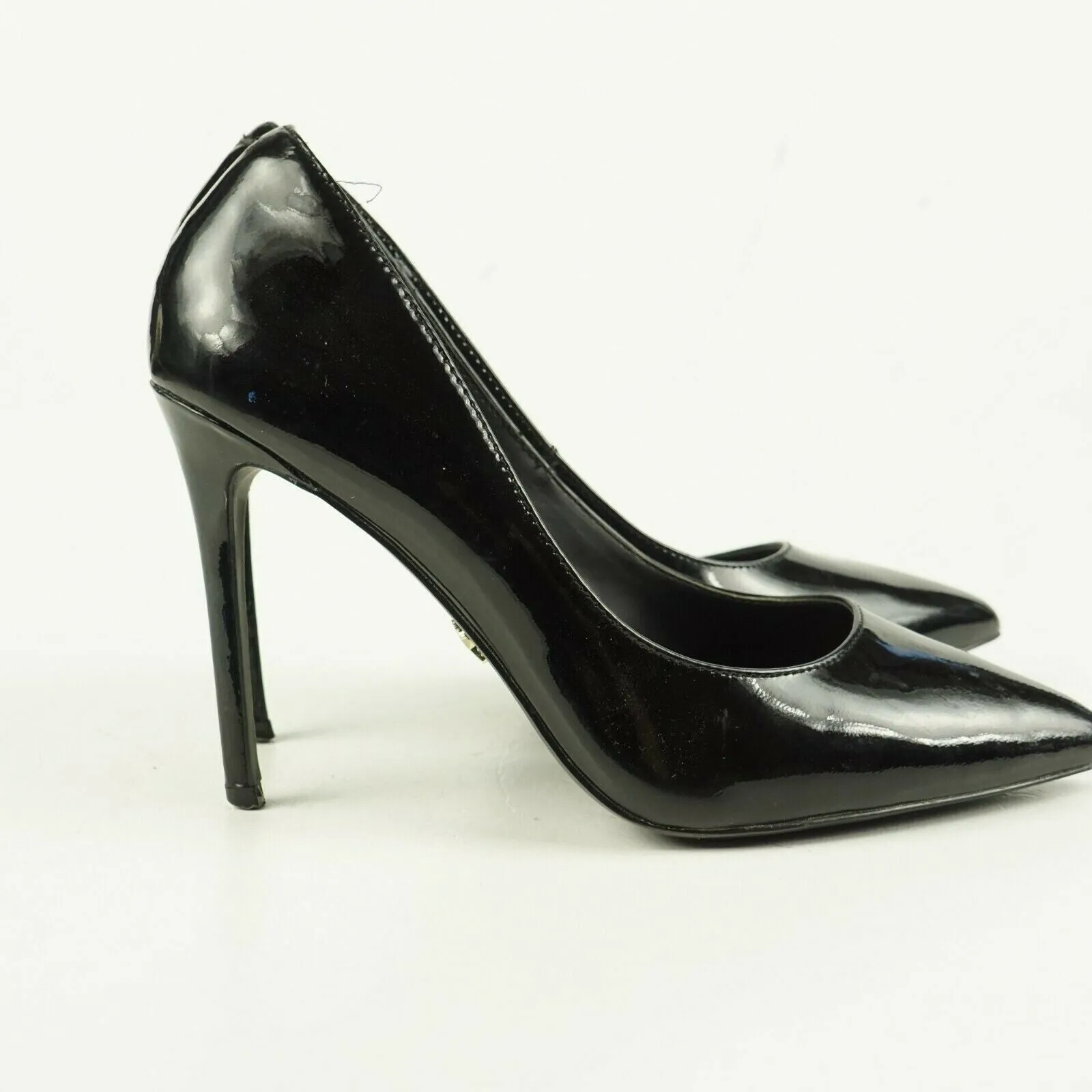 Kurt Geiger Heels KG Black Patent Leather Pointed Toe 38 - US 8