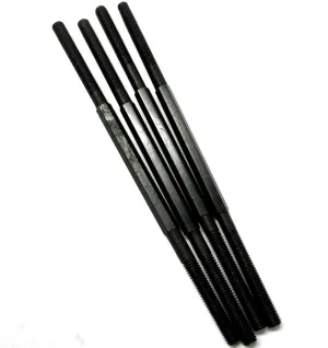 L11038x4 1/10 Track Rod Pulling Arm Center M4 4mm thread Linkage x 4 100mm