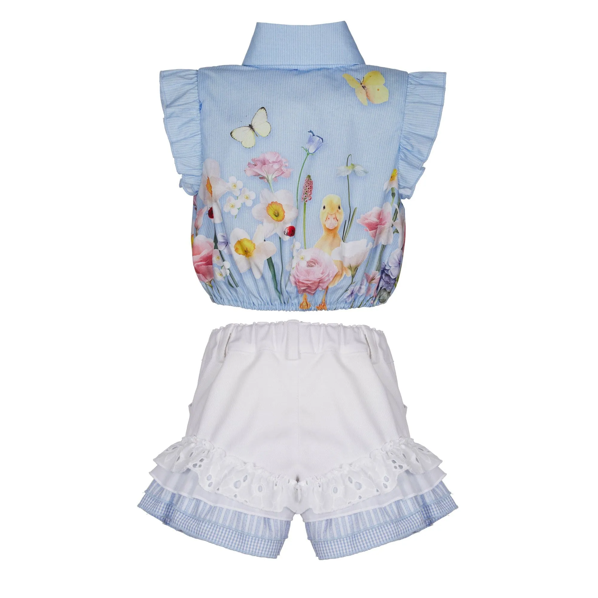 LAPIN HOUSE - Ruffle Short Set