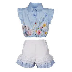 LAPIN HOUSE - Ruffle Short Set