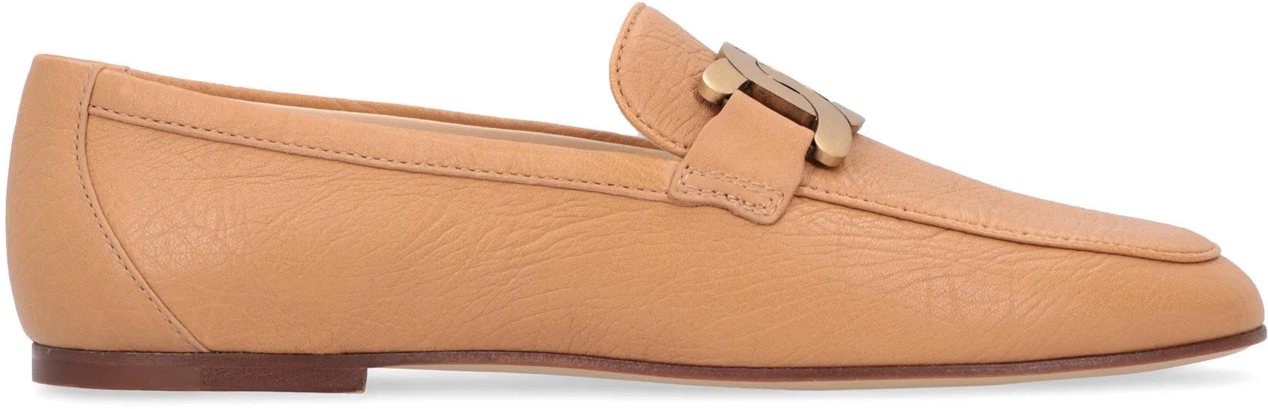 Leather loafers