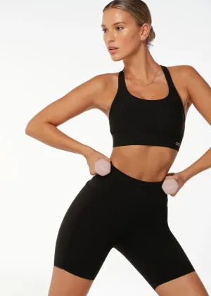 Lorna Jane Amy Maximum Support Sports Bra:Black