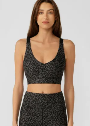 Lorna Jane Amy Sports Bra - Incognito Animal Print