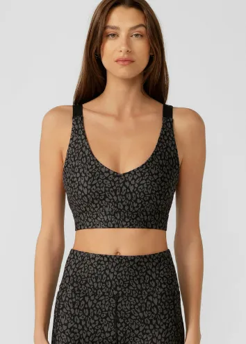 Lorna Jane Amy Sports Bra - Incognito Animal Print