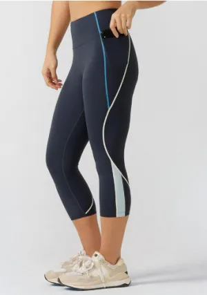 Lorna Jane In Alignment Pocket 7/8 Leggings - Platinum