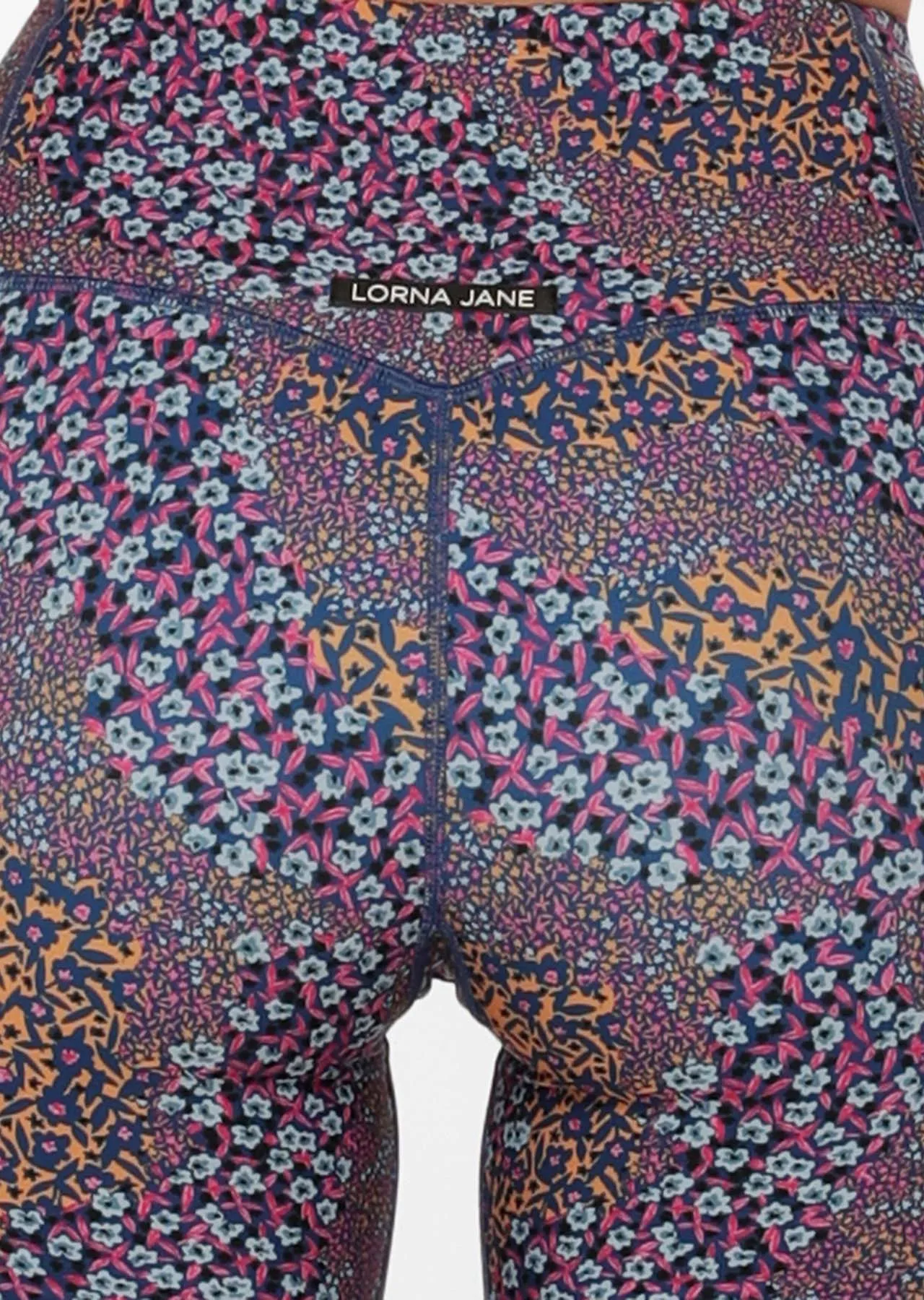 Lorna Jane Midnight Ditsy Bike Short - Midnight Ditsy Print