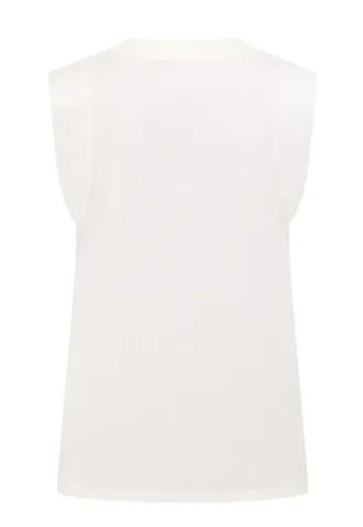 Lorna Jane Peak Performance Active Muscle Tank - Porcelain