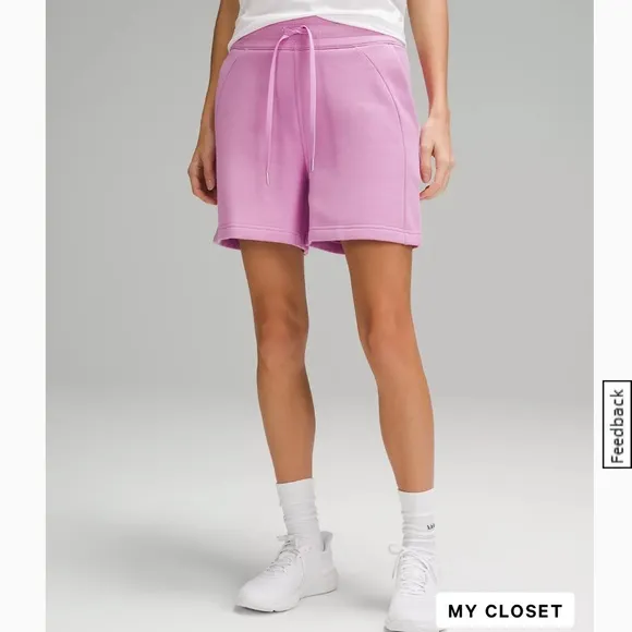 Lululemon scuba high rise shorts