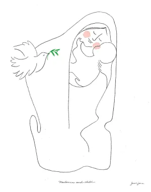 Madonna and Child PDF Card