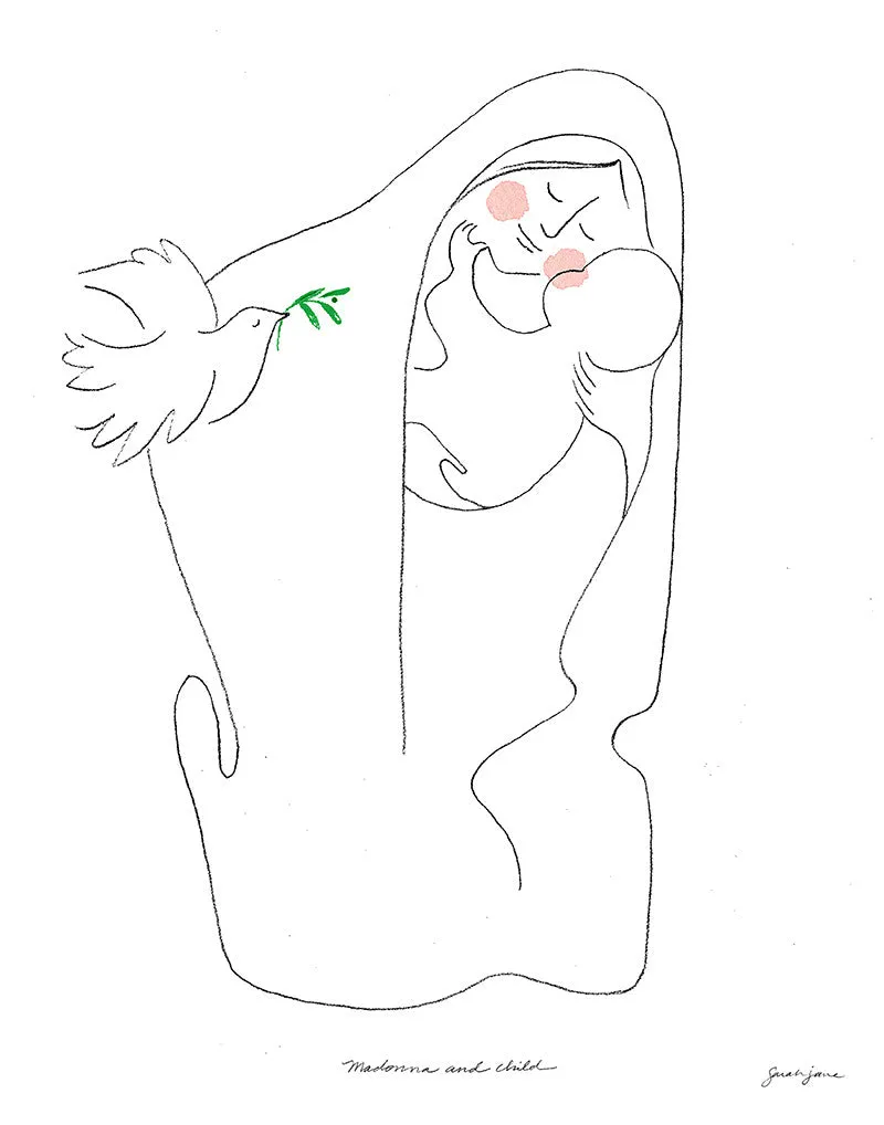 Madonna and Child PDF Card