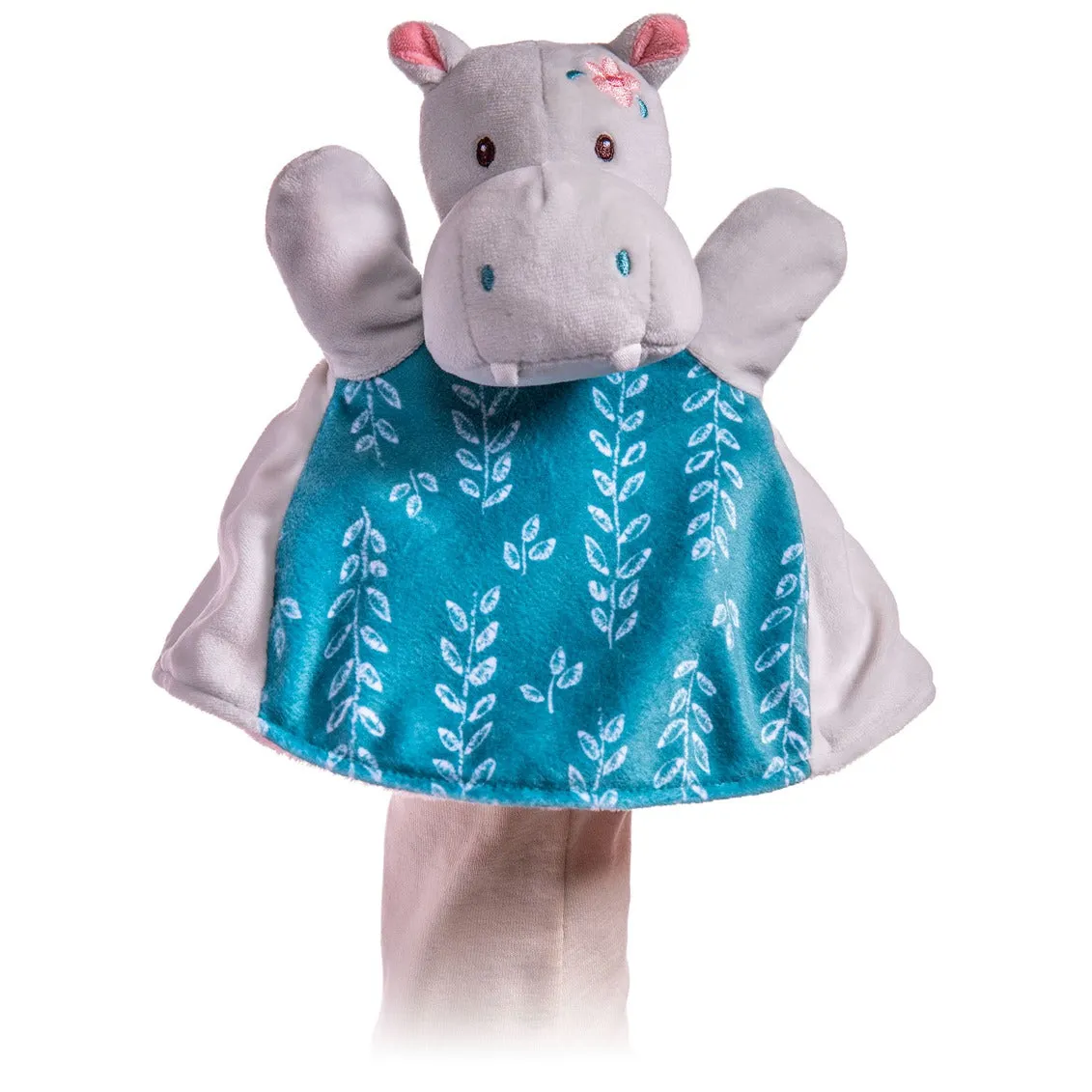 Mary Meyer Jewel Hippo Lovey Puppet – 9″
