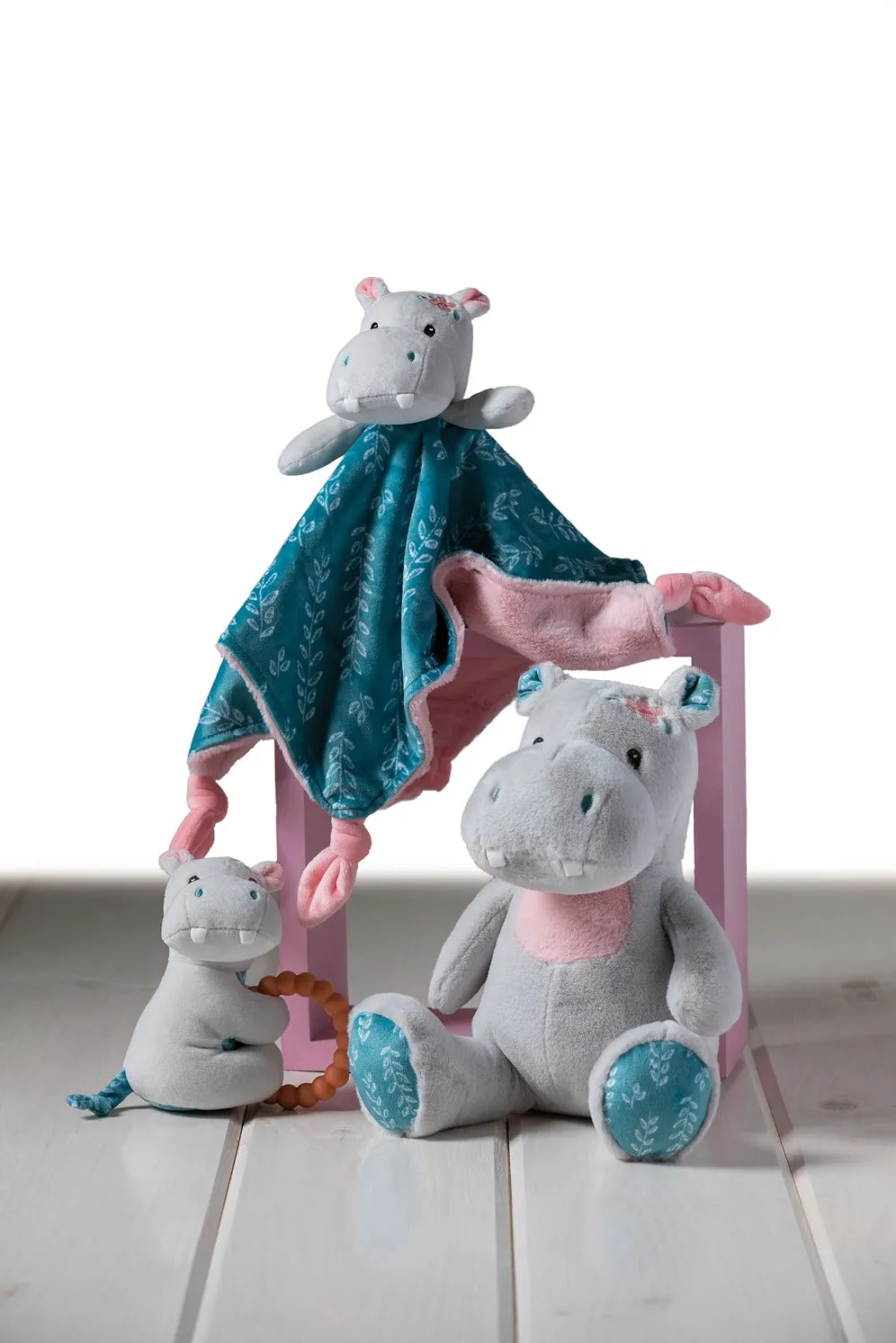 Mary Meyer Jewel Hippo Teether Rattle – 6″