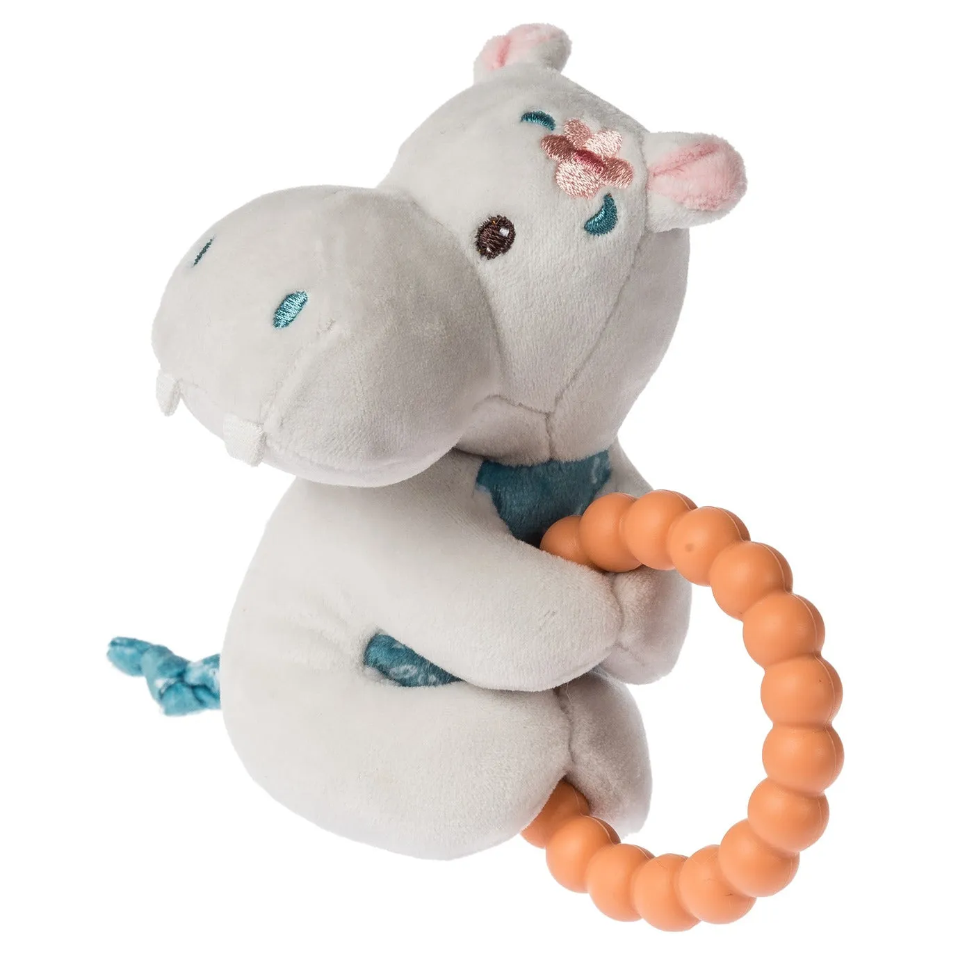 Mary Meyer Jewel Hippo Teether Rattle – 6″