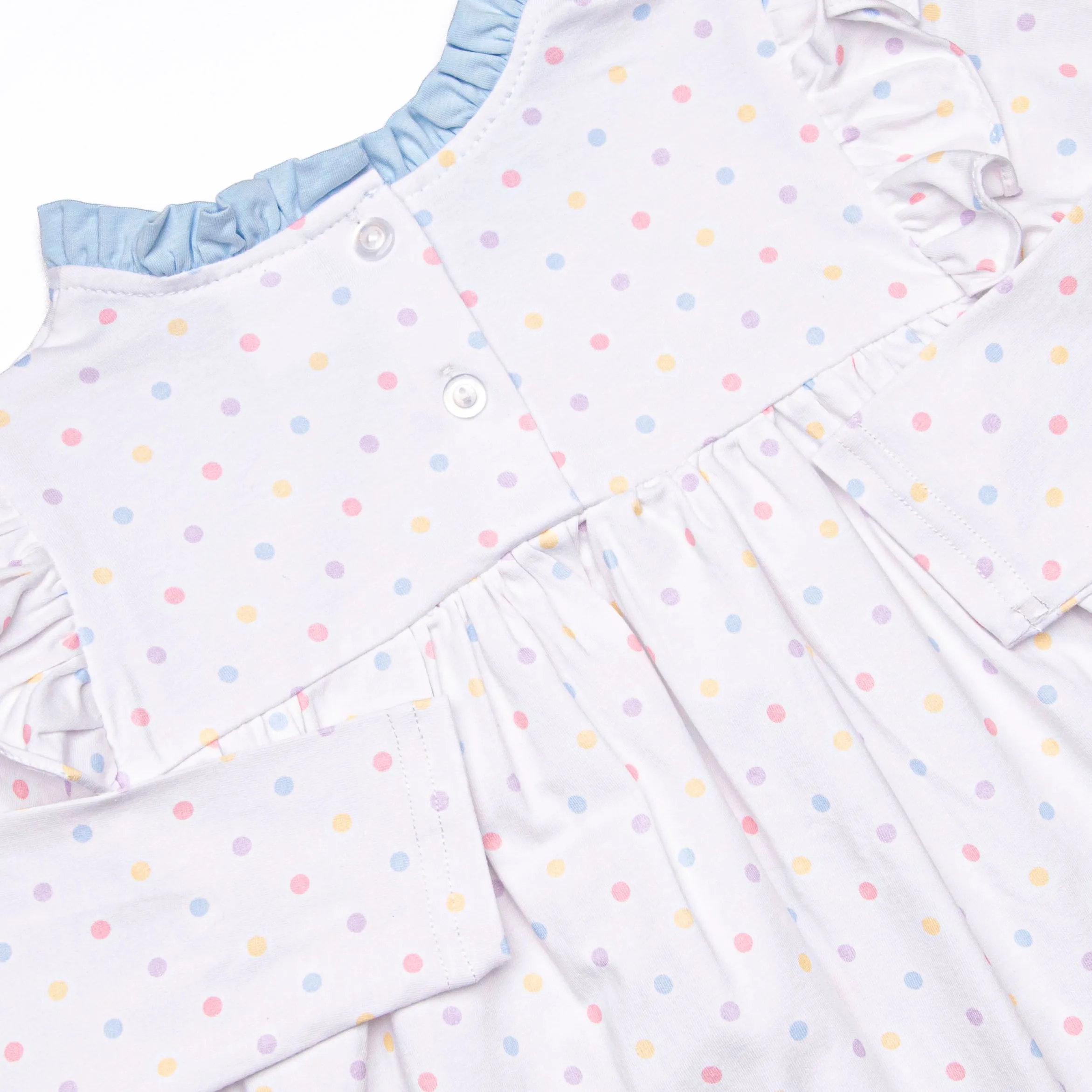 Mary Multidot Legging Set, Blue