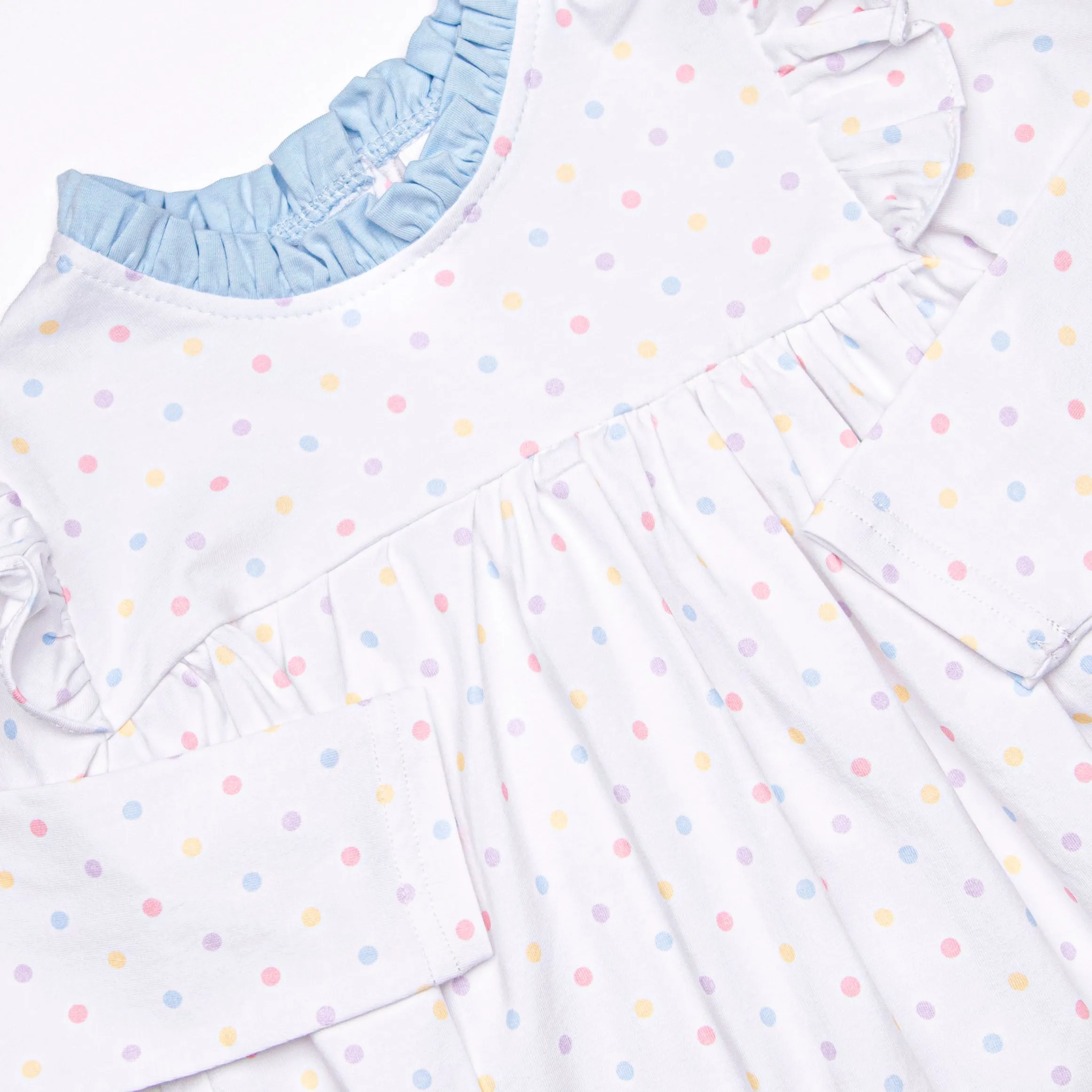 Mary Multidot Legging Set, Blue