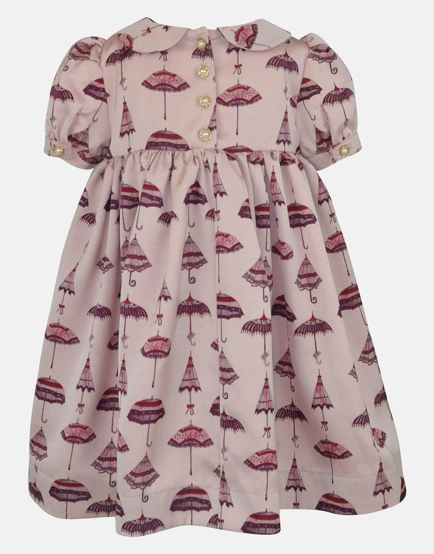Mary : Unique print empire line dress & headband