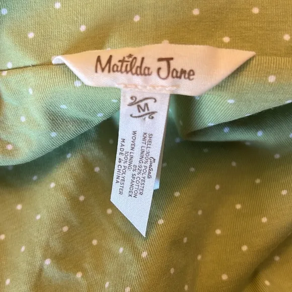 Matilda Jane Enchanted Garden Brighten the‎ Day Floral &amp; Dot-Print