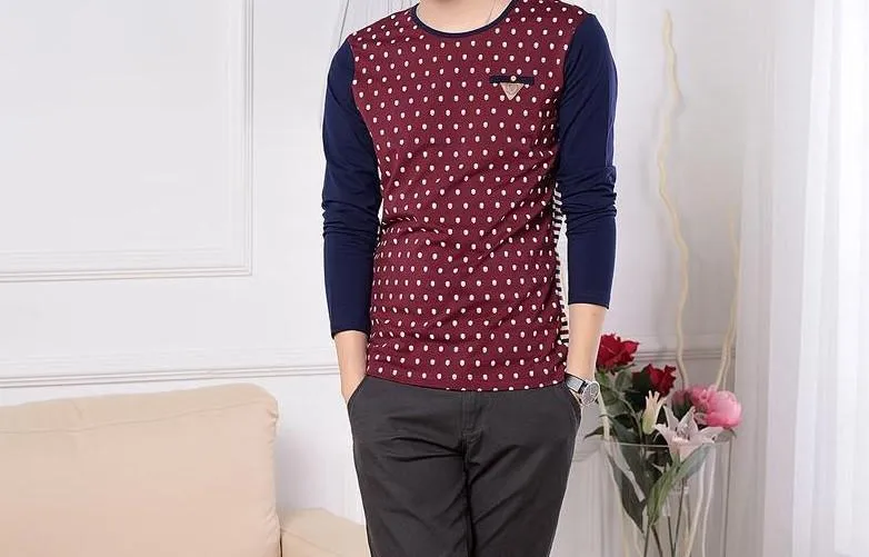 Men's Color Point Top