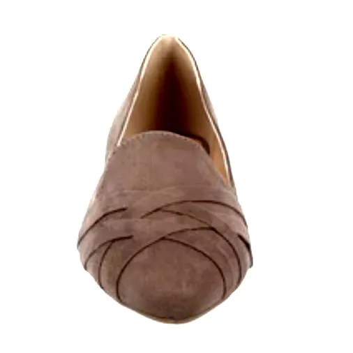 MINDEE Women's Pointed Toe Comfort Loafers Flats Ballet